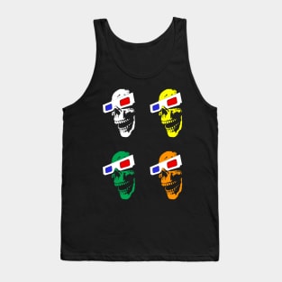 3D Skull (Combo) Tank Top